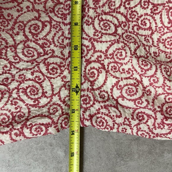 Y2K J. Crew Strapless Empire Waist Pink White Dress Cocktail Resort 6P - Picture 9 of 10